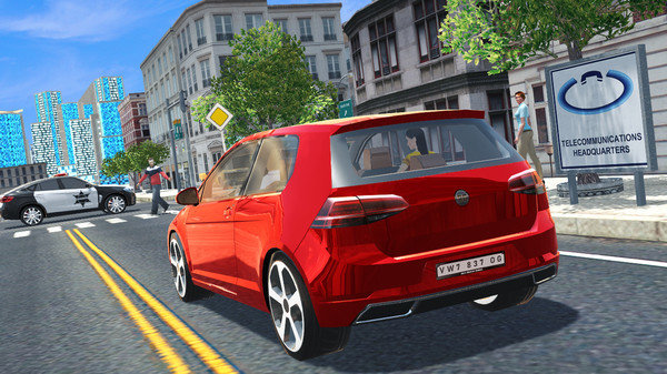 城市汽车模拟驾驶(1)