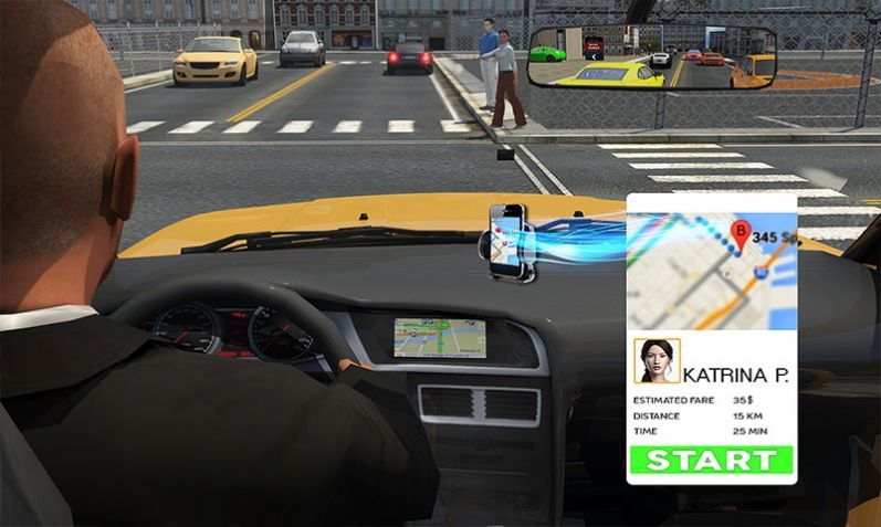 新城市出租车驾驶模拟器(1)