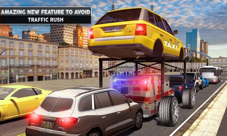 新城市出租车驾驶模拟器(3)