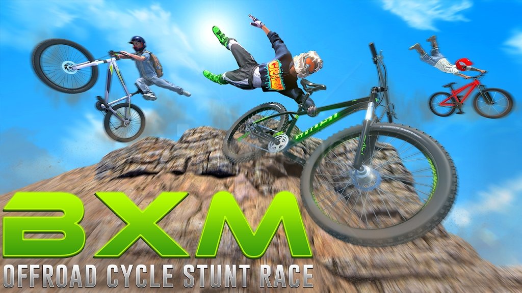 BMX自行车越野特技比赛(1)